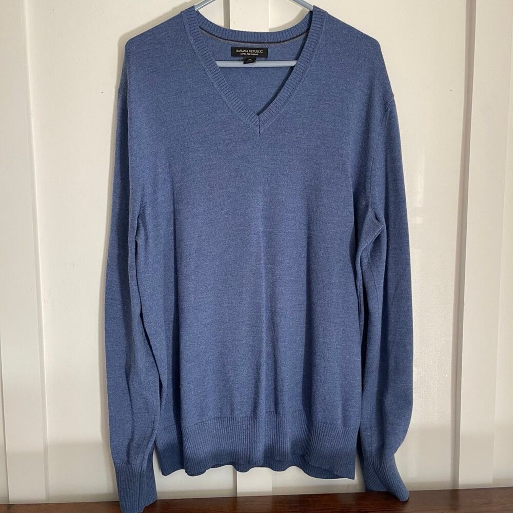 Banana Republic mens xl merino wool sweater